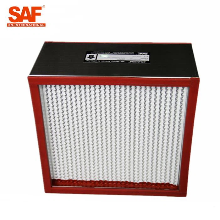 Filtre HEPA pour le système de ventilation