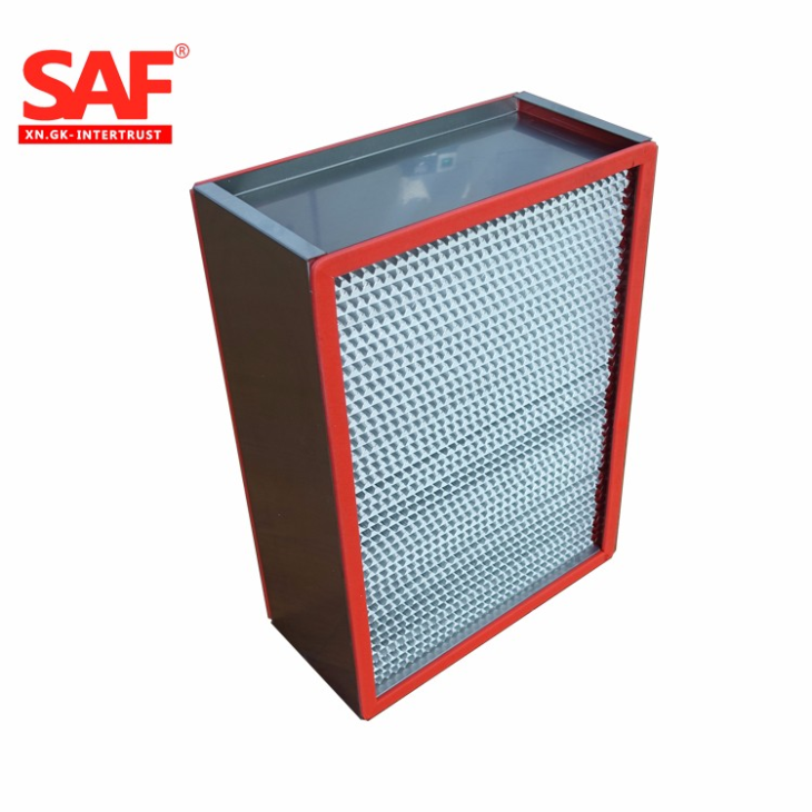 High Temperature Resistance H13 H14 Hepa Air Filter High Temperature Resistance H13 H14 Hepa Air Filter